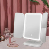 Gaeaspace  -  Makeup Mirror LED Lights Dorm Dressing Mirror Beauty Light up your fill light with Smart Complementary Makeup Mirror Tri