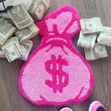 Gaeaspace  -  Purse Rugs Tufted Material Cartoon Carpet Anime Home Soft Fur Rugs Children Girl Bedroom Living Room Doormat Decor Floor Mat