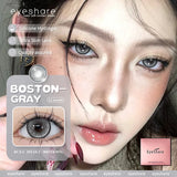 Gaeaspace  -  New 1pair Colored Contact Lenses for Eyes Brown Contacts Blue Eyes Lenses Yearly Korean Gray Pupils Lens Green Lenses