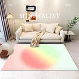 Gaeaspace  -  Living Room Sofa Coffee Table Carpet Home Nordic Solid Color Gradient Bedroom Carpets Cloakroom Dresser Rug Kitchen Bathroom Mat