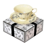 Gaeaspace  -  Ceramic High-end Coffee Cups, Creative Plates, Exquisite Birthday Gifts for Girls, French High-End Feast, Afternoon Tea