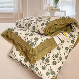 Gaeaspace  -  New Class A Cotton Korean Printed Summer Quilt Spring and Autumn Quilt