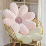 Gaeaspace  -  Cute Flower Throw Pillow Lifelike Daisy Flower Plush Toy Stuffed Plant Flower Fluffy Home Sofa Decor Baby Kids Mat