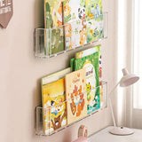 Gaeaspace  -  3Pcs/Set Acrylic Picture Book Display Rack Bedroom Wall Hanging Door Storybook Graffiti Magazine Organizer Children's Bookshelf