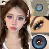 Gaeaspace  -  NEW Cosplay Colored Contact Lenses for Eyes Anime Purple Lenses Cosmetic Blue Eye Contacts Brown Natural Fashion Lenses