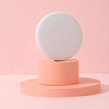 Gaeaspace  -  Personalized Small LED Light Cosmetic 2 Side Folding Makeup Compact Pocket Mirror Women Luminous Effect Pink White Mini Mirror