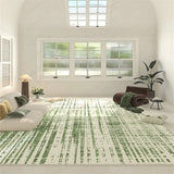 Gaeaspace  -  French Green Living Room Decoration Carpet Small Fresh Home Lounge Bay Window Non-slip Rug Luxury Balcony Bathroom Kitchen Rugs