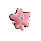 Gaeaspace  -  New Style Five Pointed Star 2 Colors Soft Plush Stuffed Doll Toys Hobbies Exquisite Pillow Home Decoration Birthday Gifts Girls