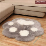 Gaeaspace  -  Cute Cat Paw Bear Foot Cushion Animal Footprint Shape Soft Plush Carpet Home Sofa Table Floor Mat Bedroom Decorative Carpet