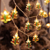 Gaeaspace  -  Christmas Tree LED String Light 1.5M 10LED Xmas Hanging Lamp Fairy Light Garland Home Decoration Ornament New Year Gifts