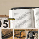 Gaeaspace  -  1pc Metal Tablet & Phone Stand, Compatible With Ipad & Computers, Suitable For Bedside, Desk Reading, Student Bookshelf