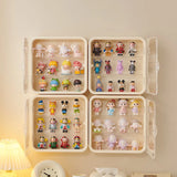 Gaeaspace  -  Wall-Mounted Doll Blind Box Storage Display Stand for Figure Display Cabinet Dust-proof Blind Box Storage Box