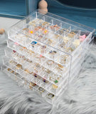 Gaeasapce  -  Jewelry Storage Box Multi-layer Nail Art Gems Rhinestone Storage Container Case Classification Drawer Jewelry Display Rack