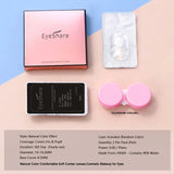 Gaeaspace  -  Natural Colored Contacts Lenses for Eyes 2pcs Blue Colored Contacts Beautful Pupils Yearly Eyes Brown Cosmetic Contacts