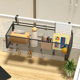 Gaeaspace  -  Under the desk storage rack, clipped to the side of the desktop and desktop document document magazine organization wall hanging