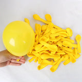 Gaeaspace  -  115pcs Construction Balloons Garland Arch Kit Black Yellow Ice Blue Balloons for Birthday Baby Shower Trucker Party Decorations