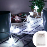 Gaeaspace  -  LED String Lights Outdoor Star Chain Lights Garland Lights Bulb Fairy Lights Party Home Wedding Garden Christmas Decor