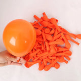 Gaeaspace  -  122pcs Little Cutie Baby Shower Balloon Garland Kit Orange Yellow Latex Balloons for Tangerine Theme Fruit Birthday Party Decor