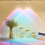 Gaeaspace  -  Bedroom Decor Lights Touch Sunset Lamp Cabinet Ambient Night Light for Wall Lamps Kitchen Closet Cupboard Decoration Lightinng