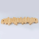 Gaeaspace  -  Bamboo Wall Coat Rack Clothes Hat Keys Holder Garment Porte Manteau Furniture Clothing Bag Hangers in The Hallway Entrance