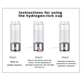 Gaeaspace  -  New Hydrogen Rich Water Generator Bottle Cup Ionizer Maker USB Hydrogen-Rich Water Portable Super Antioxidants Hydrogen Bottle