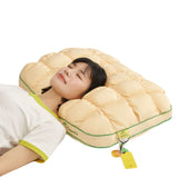 Gaeaspace  -  New Tencel Cotton Pineapple Bread Imitation down Pillow Hotel Household Pillow