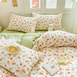 Gaeaspace  -  Bedding Set Duvet Set Hot Sale Fragmented Flower French Style NEW Queen King Size Soft Comforter Sets 4pcs sheet Set