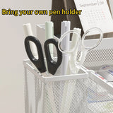 Gaeaspace  -  Metal Mesh Desk Organizer Box Office A3 Paper Organizer Document File Letter Book Pen Brochure Filling Tray Rack Shelf Carrier