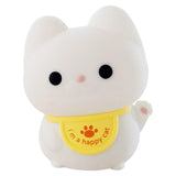 Gaeaspace  -  Lucky Cat Night Light USB Charging Timer LED Silicone Tapping Light Children's Bedside Light Warm and Healing lamps