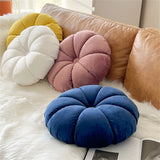 Gaeaspace  -  New Dutch Velvet Flower Bud Round Cushion Living Room Home Decor Stuffed Soft Pillow for Sofa Office Chair Cushions Throw Pillow