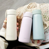 Gaeaspace  -  400ml/250ml Creative Thermos Mug With Rope Cute Portable Stainless Steel Vacuum Flask Girl Student Thermal Water Bottle Tumbler